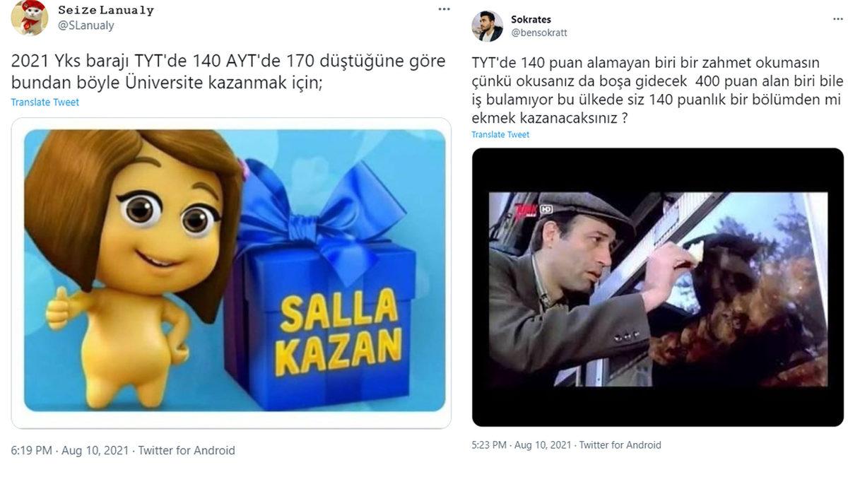 YKS Sınavında Barajın Düşürülmesi Hoş Karşılanmadı: İşte Sosyal Medyadan Gelen Tepkiler