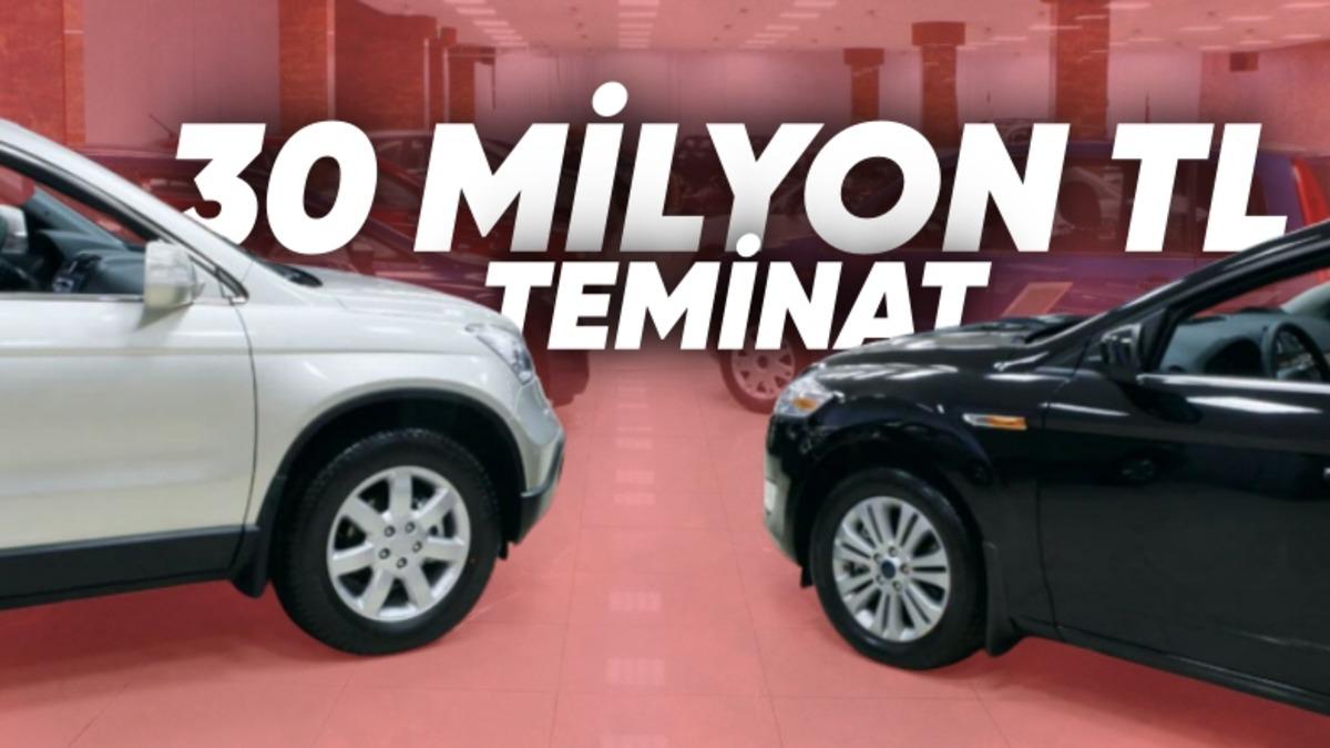 Araba Ticareti Yapanlara 30 Milyon TL’ye Kadar Teminat Zorunluluğu Geliyor: İşte Detaylar