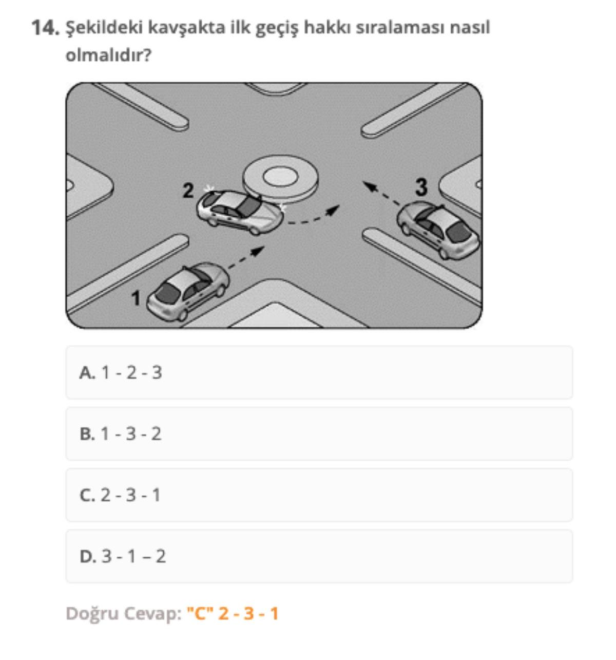 Ehliyet Sınavlarında Sorulan ’Geçiş Önceliği’ Sorusu Gündem Oldu: Peki Sizce Bu Araçlardan Hangisi Önce Geçmeli?