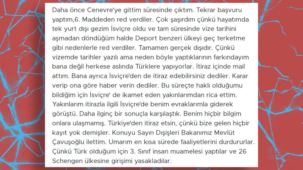 Son Dönemde Vize İşlemlerinde Türk Vatandaşlarına Uygulanan ’Reddetme Politikasının’ Altında Ne Yatıyor?