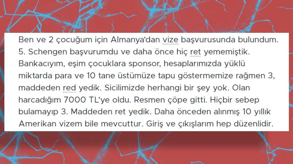 Son Dönemde Vize İşlemlerinde Türk Vatandaşlarına Uygulanan ’Reddetme Politikasının’ Altında Ne Yatıyor?