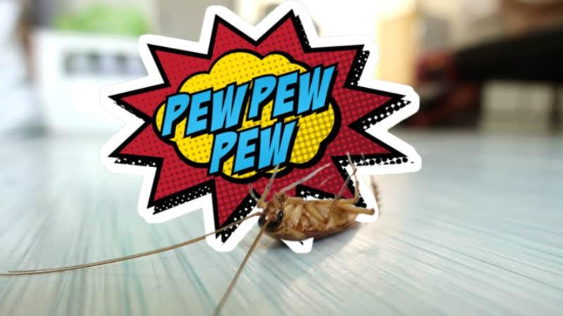 Bilim İnsanları, Hamamböceklerini Avlamak İçin Yüksek Teknolojili Lazer Tareti Geliştirdi