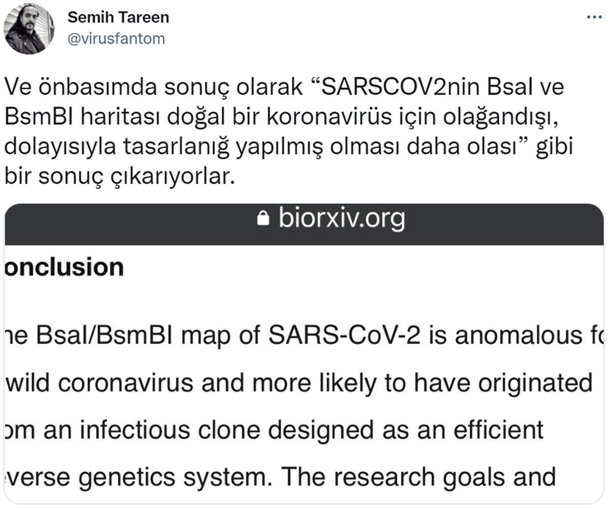 Covid-19 Virüsünün Laboratuvarda Üretildiğine Dair Yeni İddia: Yüzde 99,9 İhtimal Verildi