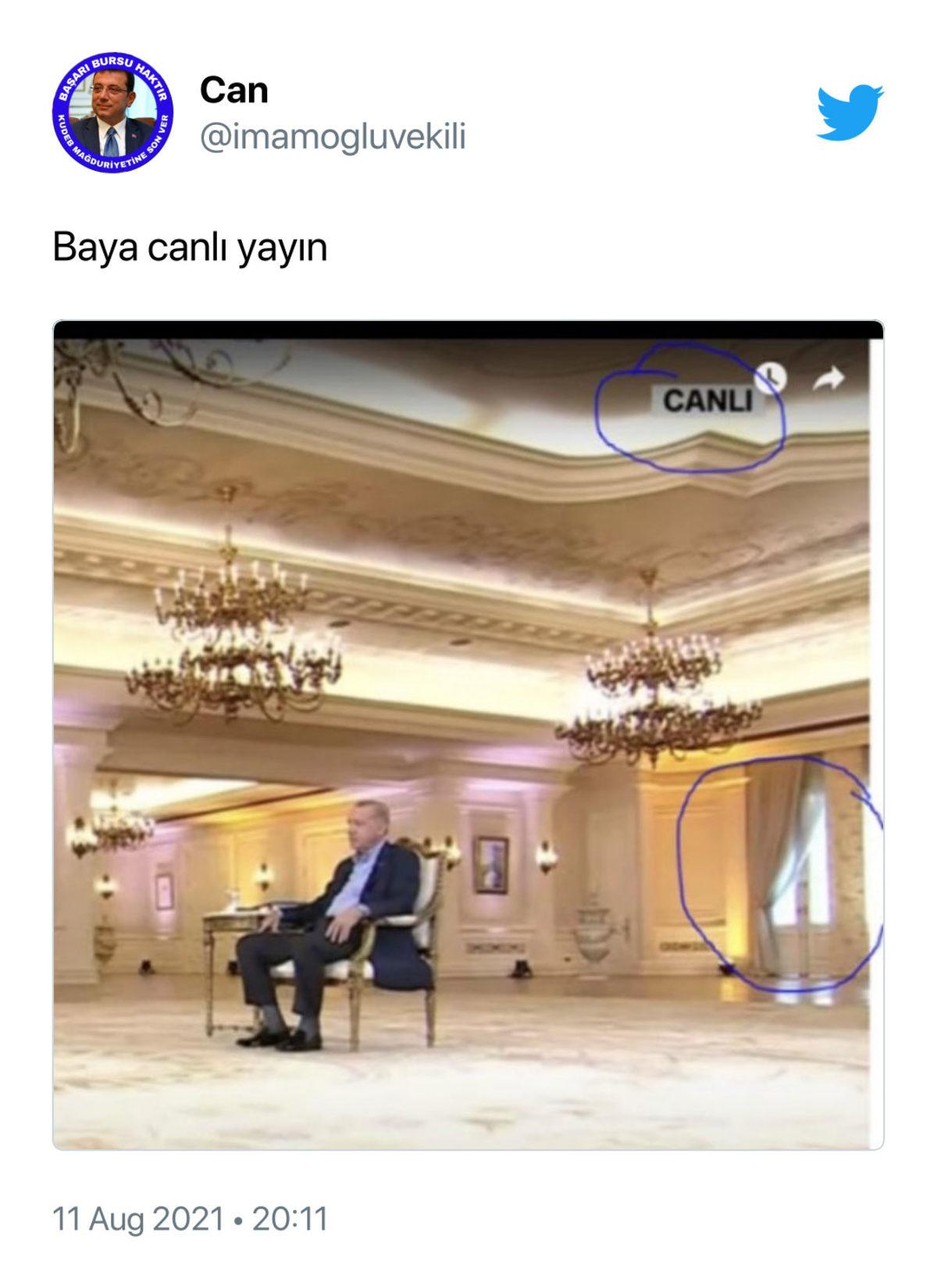 Cumhurbaşkanı Erdoğan’ın Dün Akşam Katıldığı Canlı Yayın, Sosyal Medyada Tartışma Yarattı