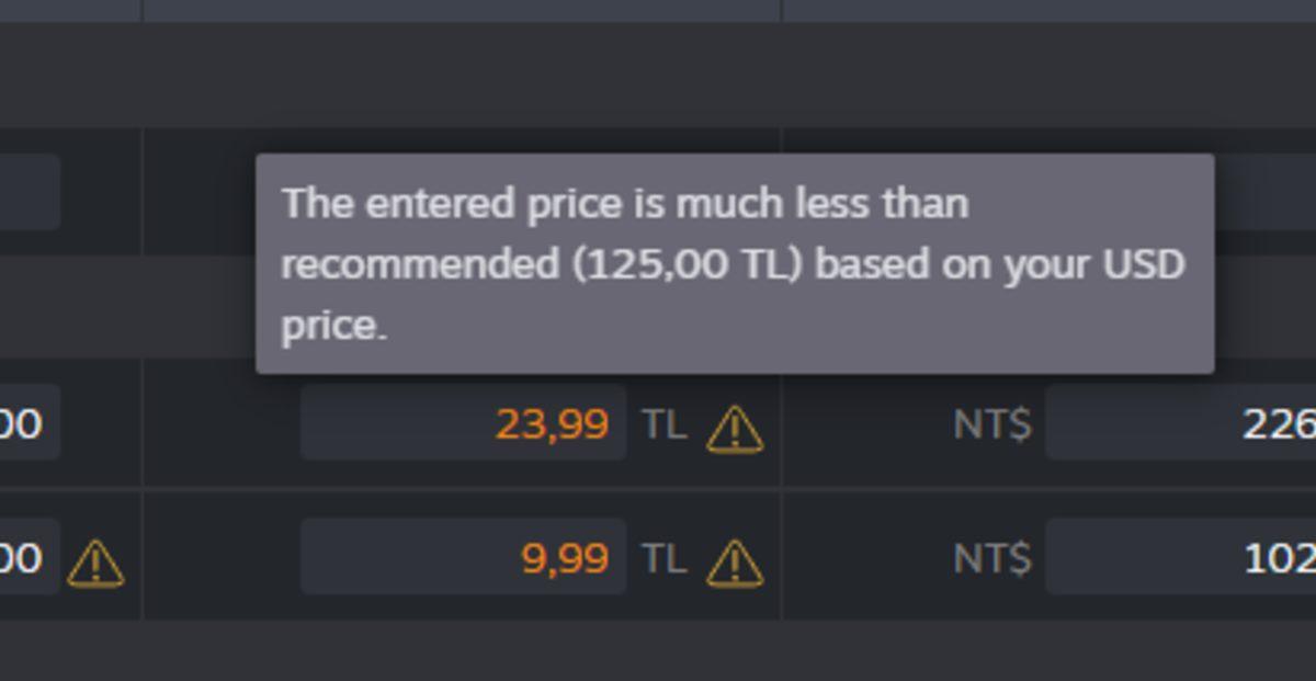 Steam, ’Önerilen’ Dolar Kurunu 1,8 TL’den 10 TL’ye Yükseltti: Çoğu Oyunun Fiyatı %550 Artacak!