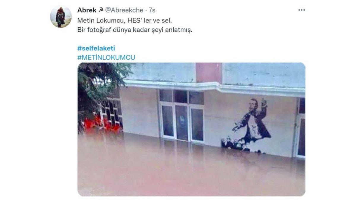 Karadeniz’de Yaşanan Sel Felaketinin Boyutlarını Gösteren Sosyal Medya Paylaşımları
