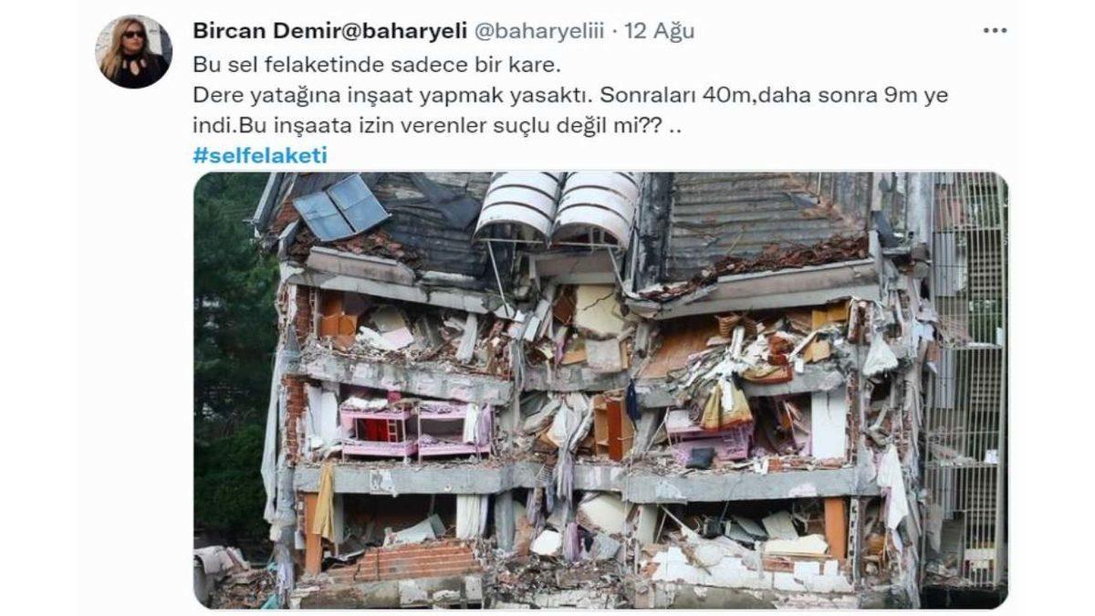 Karadeniz’de Yaşanan Sel Felaketinin Boyutlarını Gösteren Sosyal Medya Paylaşımları