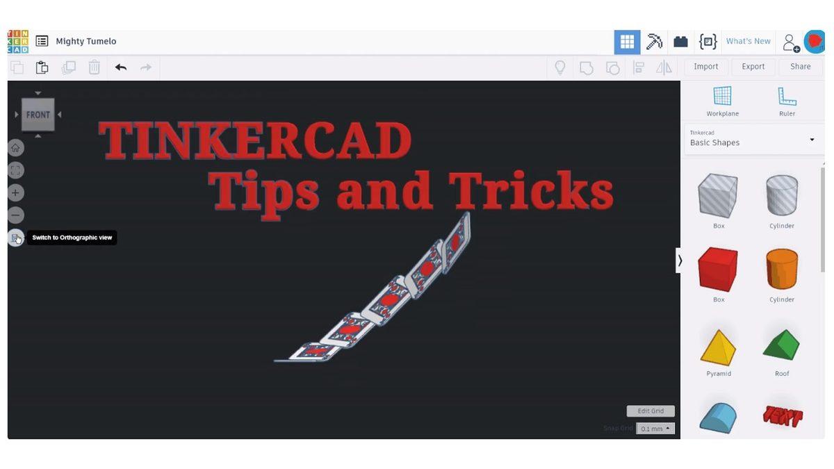 Tarayıcı Üzerinden 3D Tasarımlar Yapabileceğiniz Tinkercad Hakkında 8 Tüyo
