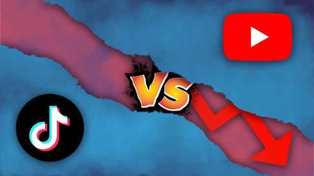 Youtube, TikTok ile olan Rekabeti Kaybetti: Gelirleri Ciddi Oranda Düştü!