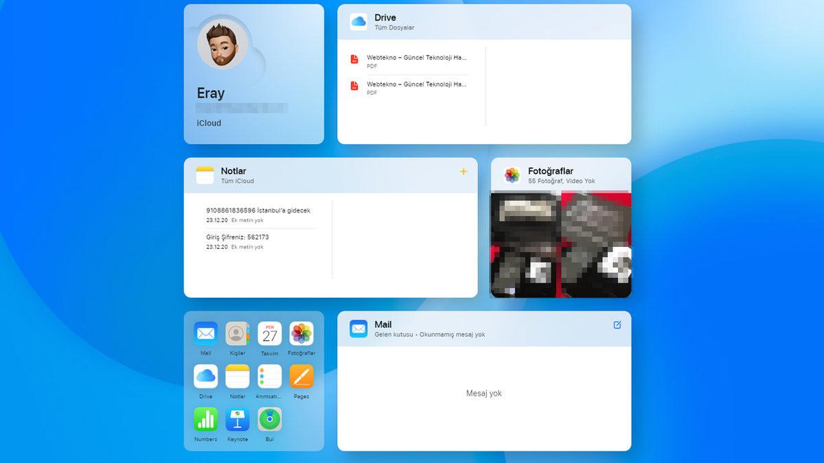 Apple iCloud Web Sürüm Tasarımı Baştan Aşağı Değişiyor