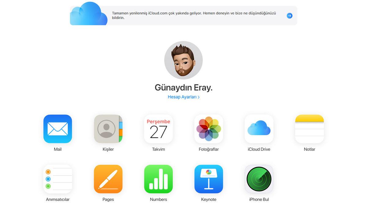 Apple iCloud Web Sürüm Tasarımı Baştan Aşağı Değişiyor