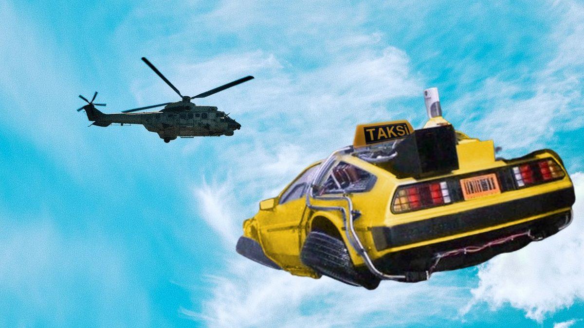 Uçan Taksiler Bugün Türkiye’de Olsaydı Nasıl Manzaralarla Karşılaşırdık?