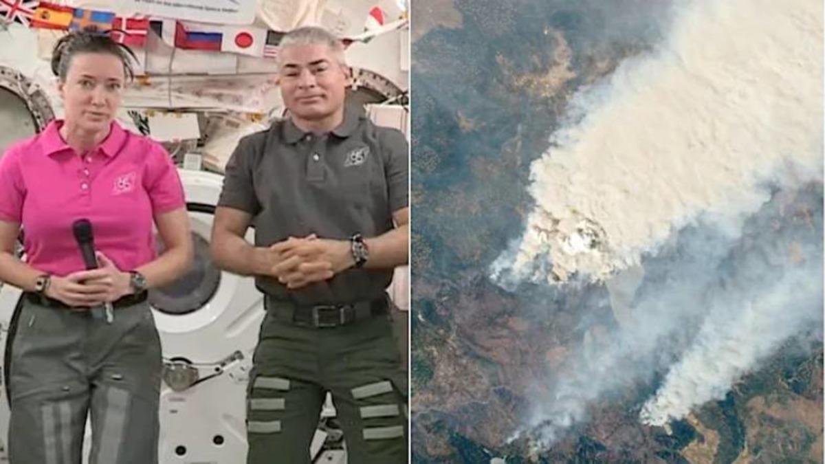 NASA Astronotundan İklim Değişikliği Açıklaması: Yangınları Yukarıdan İzlemek Çok Üzücü