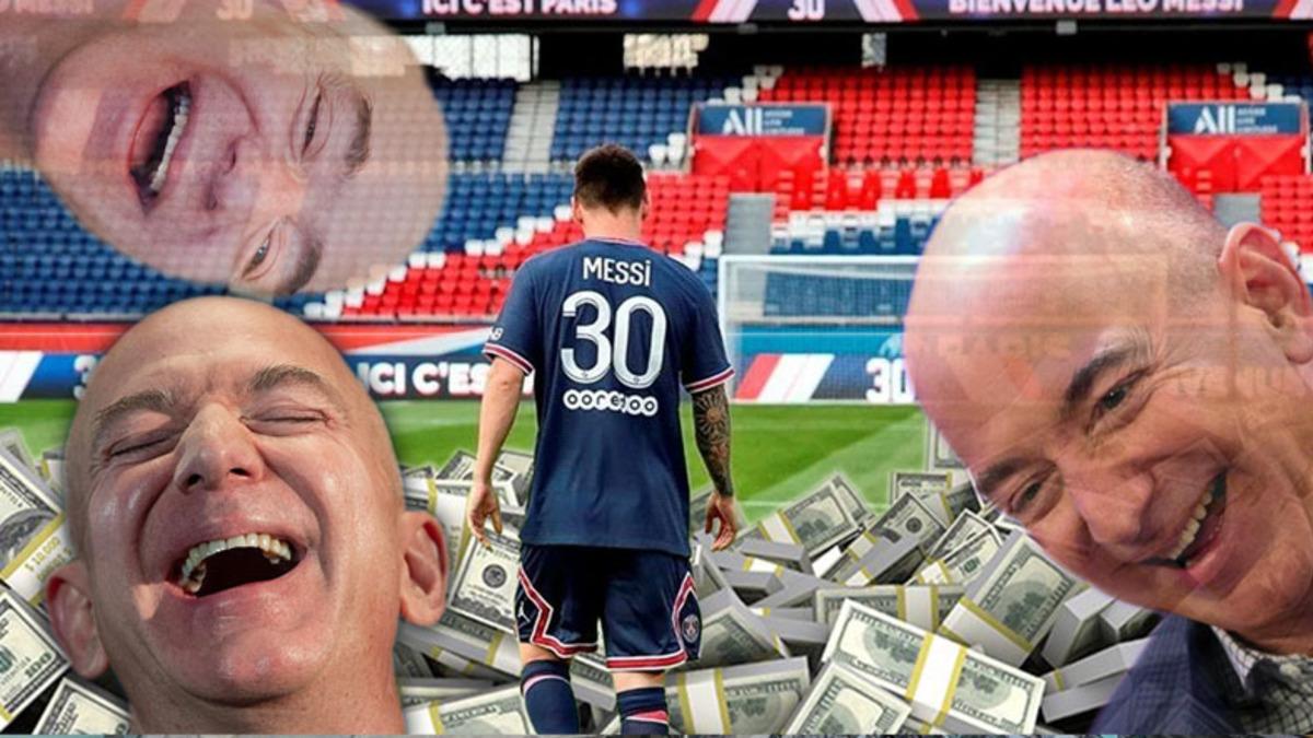 Zengin, Daha Zengin Olur: Messi’nin PSG’ye Transfer Olması, Jeff Bezos’un Cebini Daha da Dolduracak (Peki Nasıl?)