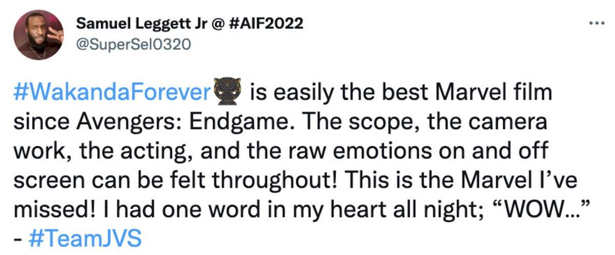 Black Panther 2 İçin İlk Yorumlar Paylaşıldı! İşte İzleyenlerin İlk Tepkileri