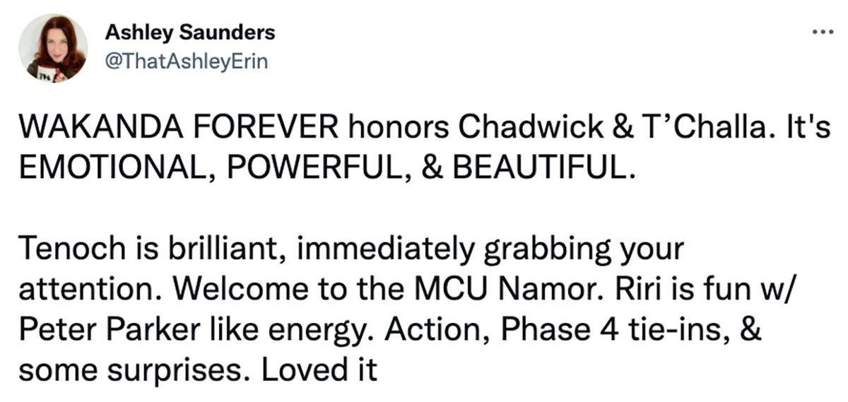 Black Panther 2 İçin İlk Yorumlar Paylaşıldı! İşte İzleyenlerin İlk Tepkileri