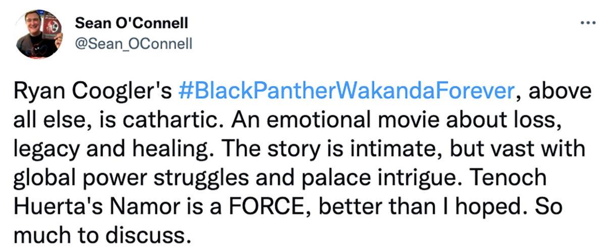 Black Panther 2 İçin İlk Yorumlar Paylaşıldı! İşte İzleyenlerin İlk Tepkileri