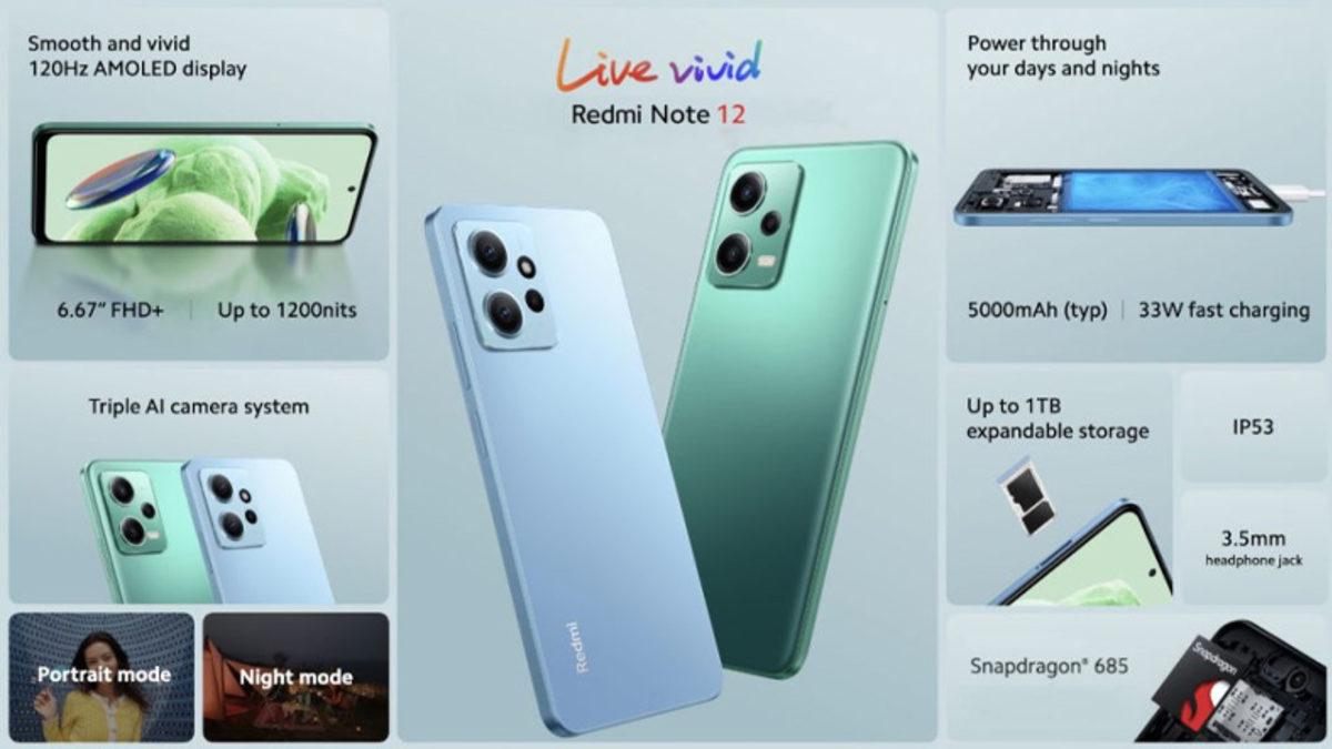 Redmi Note 12 ile Note 12 Pro’nun 