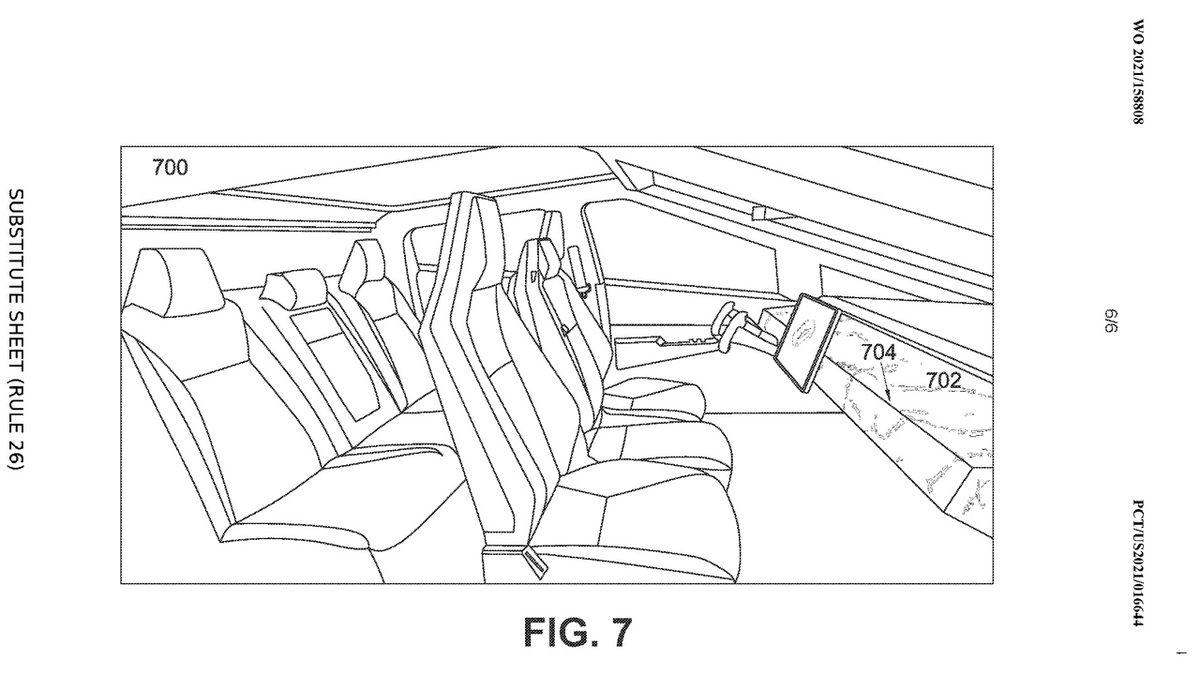 Tesla’nın Yeni Patenti, Cybertruck’a Eklenebilecek Özelliklere Dair İpucu Verdi