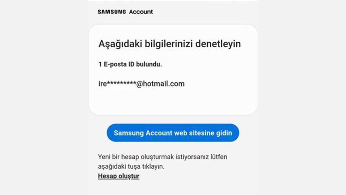 Samsung Account Şifresini ve ID’sini Nasıl Kurtarabilirsiniz?