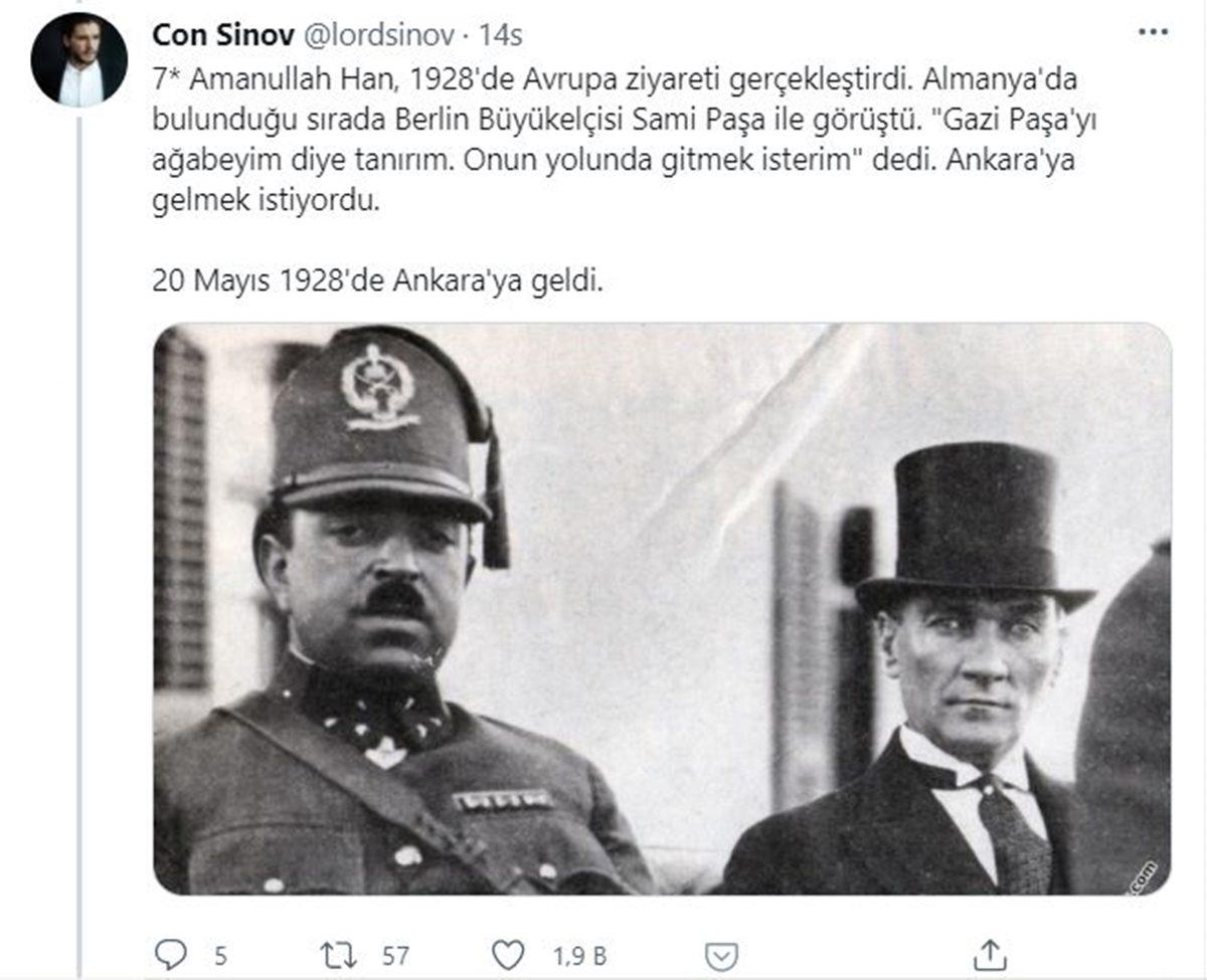 Bir Zamanlar Afganistan’ı Modernleştirirken Atatürk’ü Örnek Alan Lider Amanullah’ın Etkileyici Hikayesi