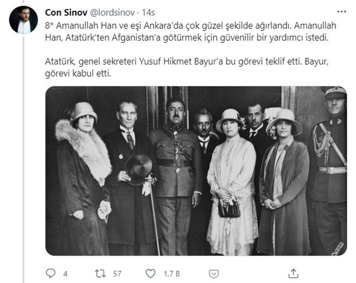 Bir Zamanlar Afganistan’ı Modernleştirirken Atatürk’ü Örnek Alan Lider Amanullah’ın Etkileyici Hikayesi