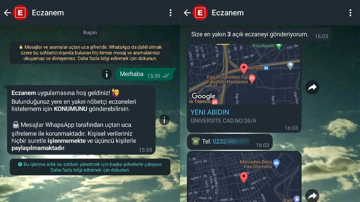 En Yakınınızdaki Nöbetçi Eczaneyi Artık WhatsApp’tan Öğrenebilirsiniz: Peki Nasıl?