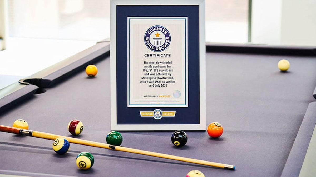 8 Ball Pool, Guinness Rekorlar Kitabı’na Adını Yazdırmayı Başardı