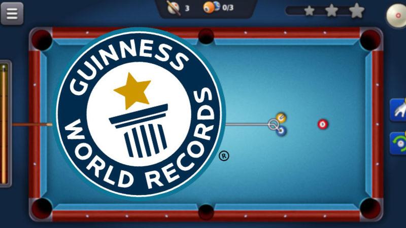 8 Ball Pool, Guinness Rekorlar Kitabı’na Adını Yazdırmayı Başardı