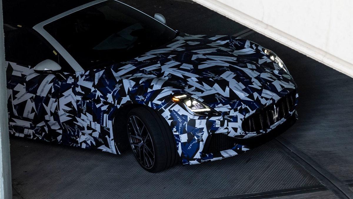 Maserati’nin Yeni Üstü Açılır Elektrikli Otomobili GranCabrio Folgore İlk Kez Görüntülendi