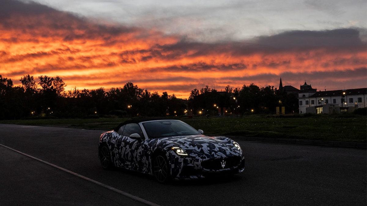 Maserati’nin Yeni Üstü Açılır Elektrikli Otomobili GranCabrio Folgore İlk Kez Görüntülendi