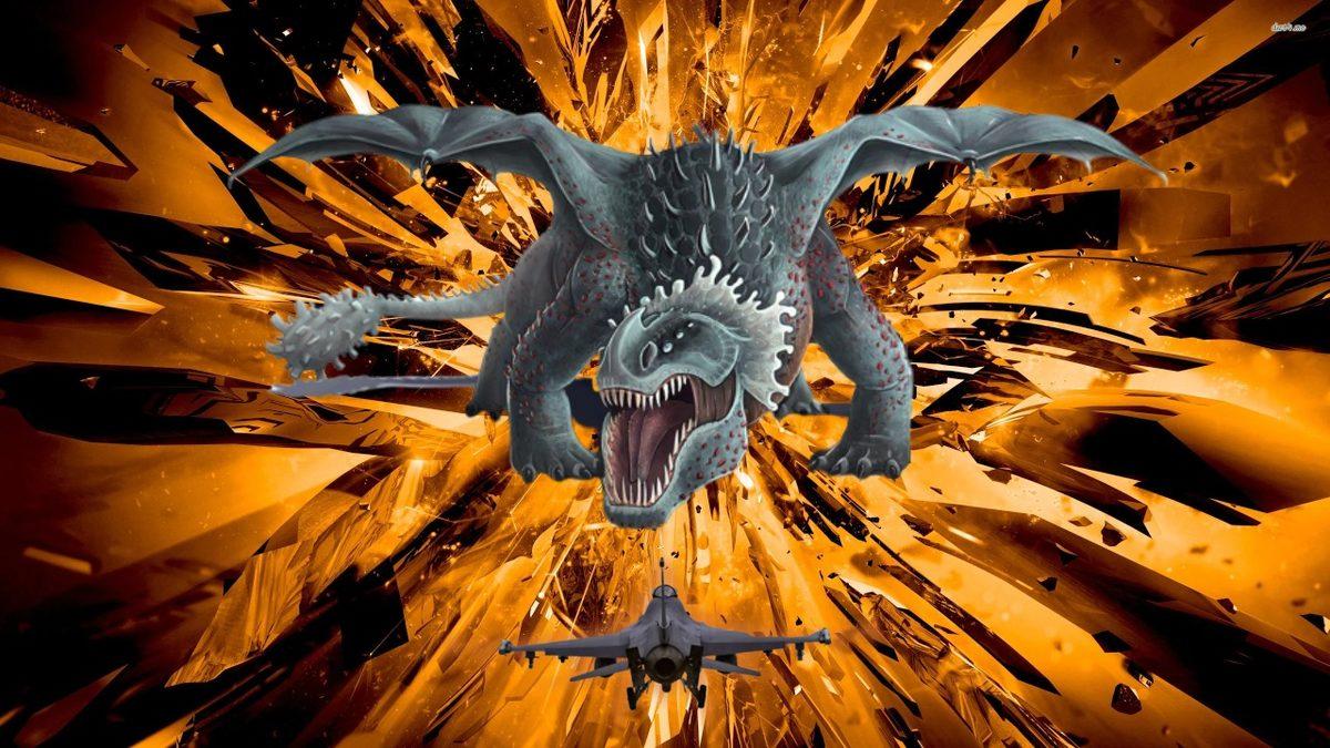 Bir Ejderha ile Bir F-16’nın Zorlu Mücadelesinde Kazanan Hangisi Olur?