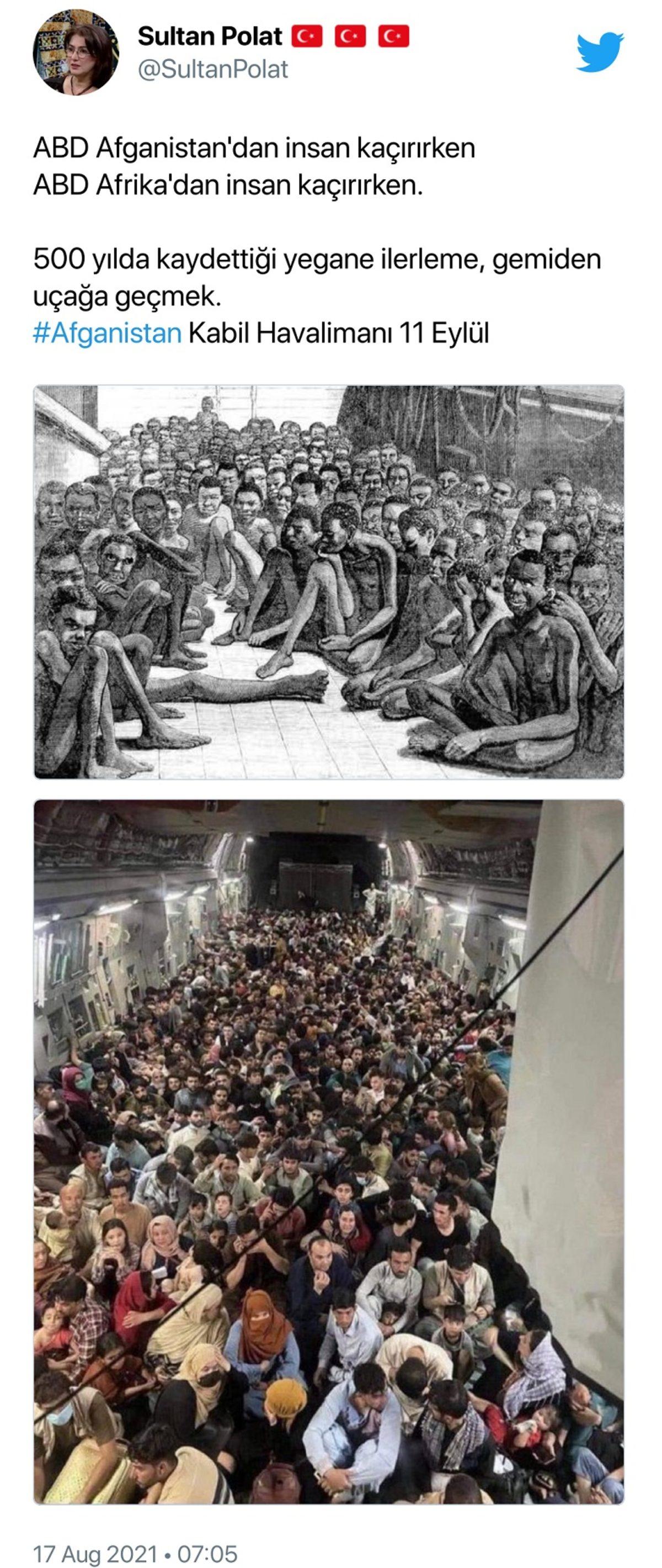 Taliban’dan Kaçan 640 Afgan’ın Tarihi Fotoğrafı Sosyal Medyanın Gündeminde