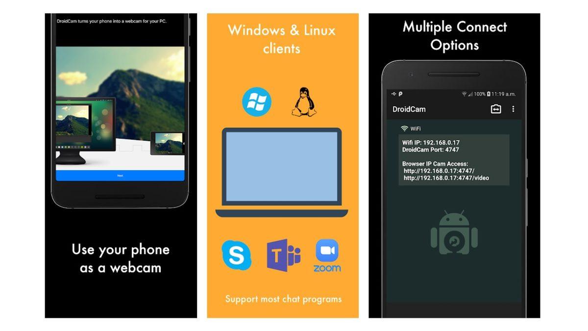 Akıllı Telefonunuzu Webcam’e Dönüştüren DroidCam Nasıl Kullanılır?