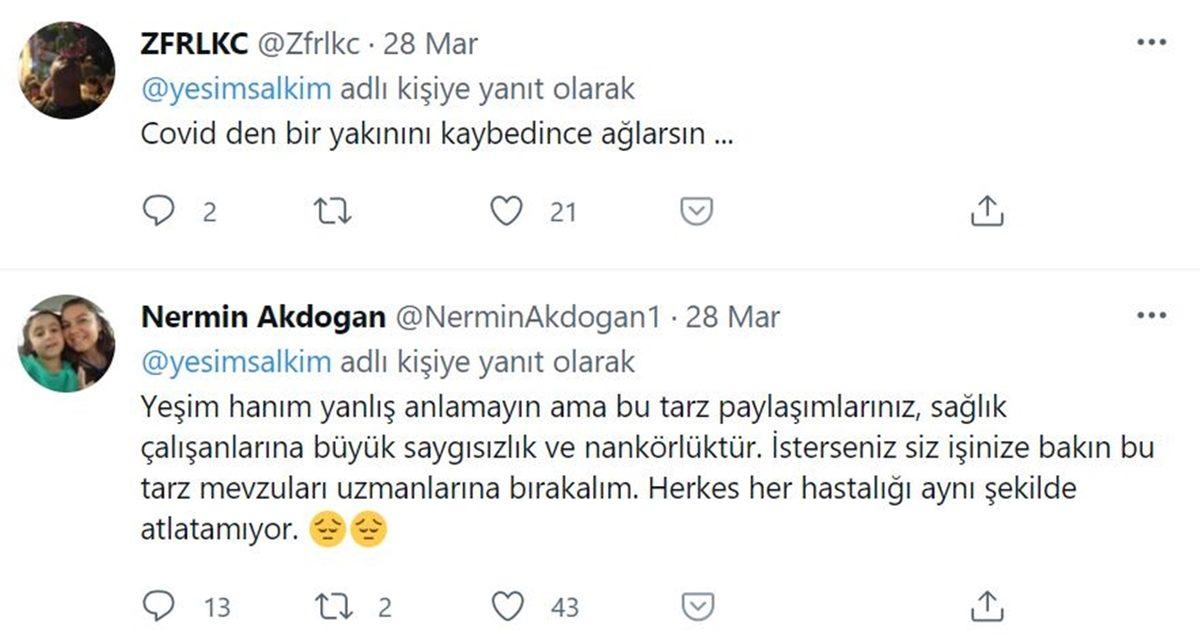 Aşıların İçinde ’Fetüs, Domuz, At Kanı Var’ Paylaşımı Yapan Yeşim Salkım Sosyal Medyanın Dilinde: Oturup Araştırıverin