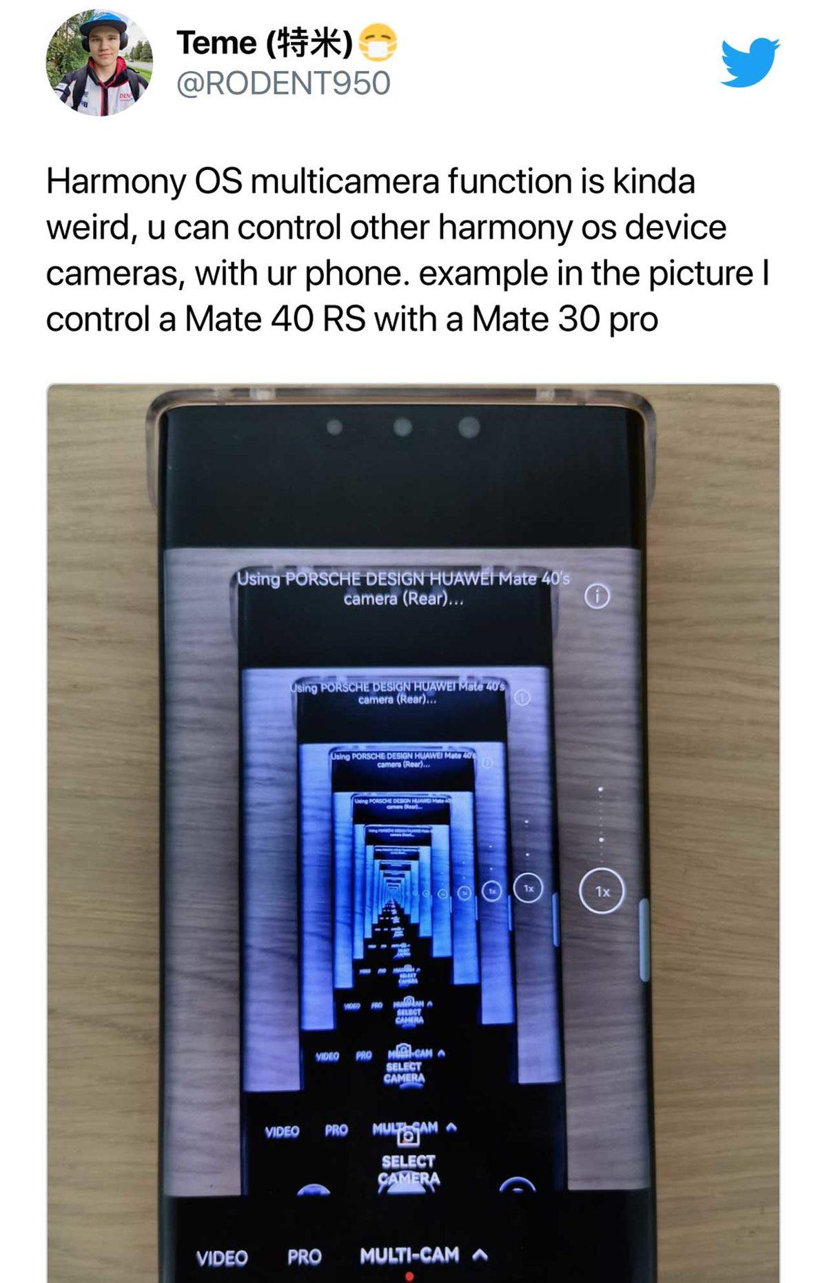 Harmony OS’ta Bulunan Bir Özellik Sayesinde Çekilen İlginç Fotoğraf
