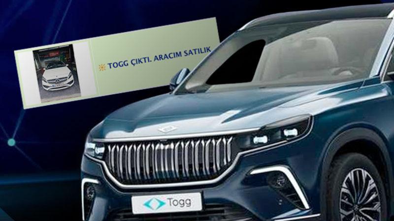 İlan Siteleri, Togg T10X İçin Arabasını Satanlarla Dolup Taşmaya Başladı: Kazandığı Çekiliş Sırasını Satanlar da Var!
