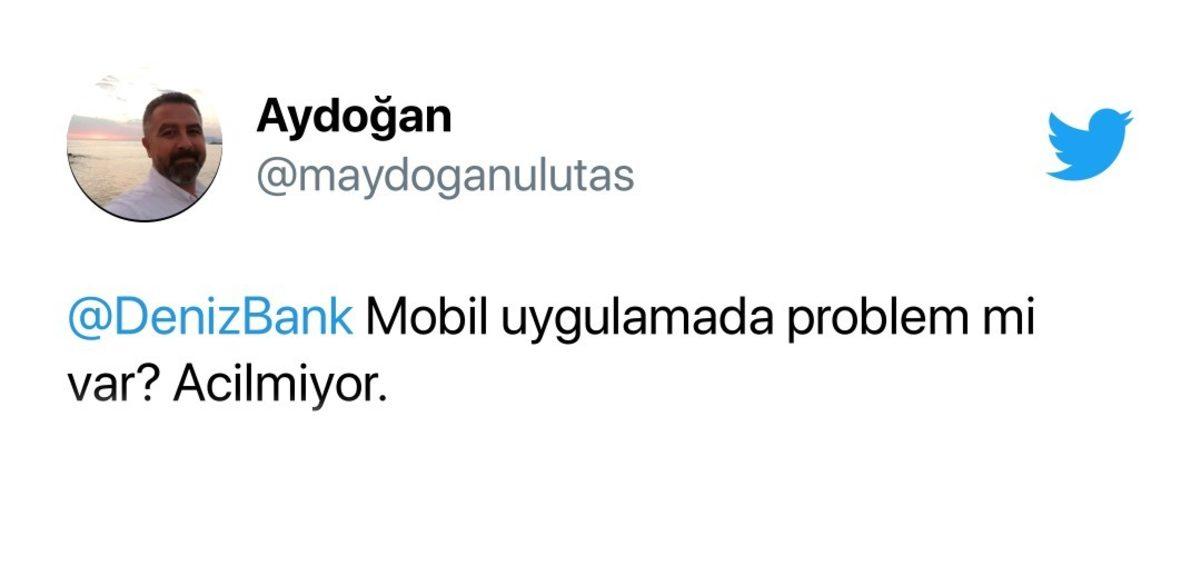 Denizbank’ın Mobil Uygulamasına Erişim Sorunları Yaşanıyor