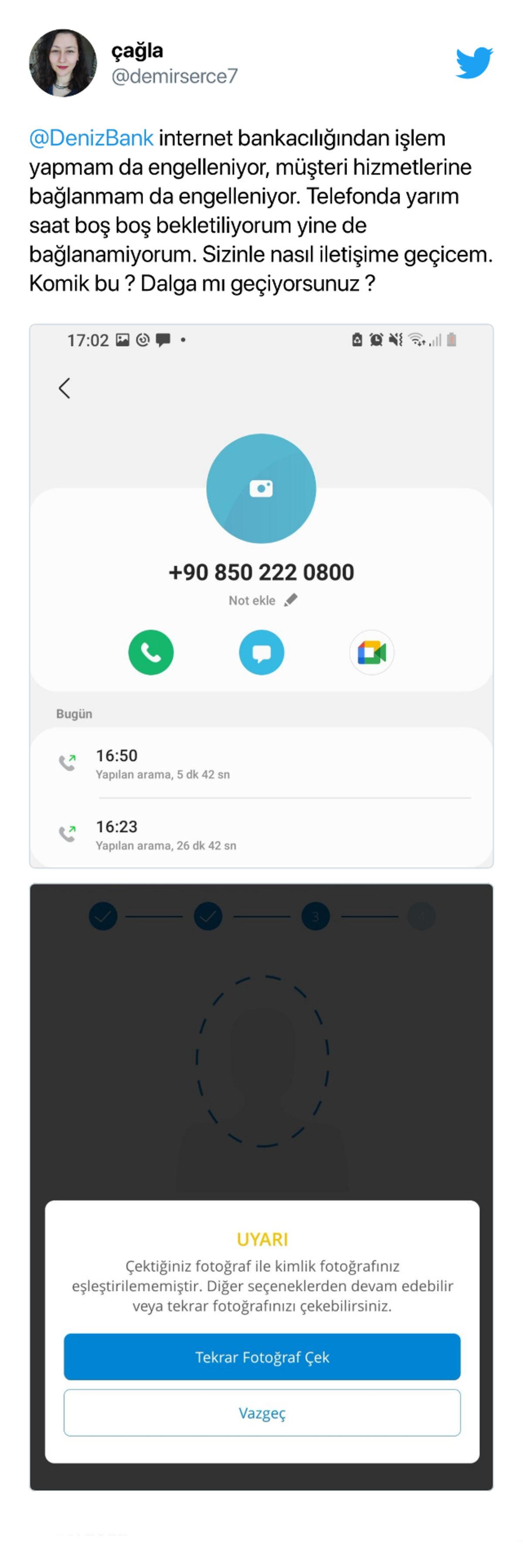 Denizbank’ın Mobil Uygulamasına Erişim Sorunları Yaşanıyor