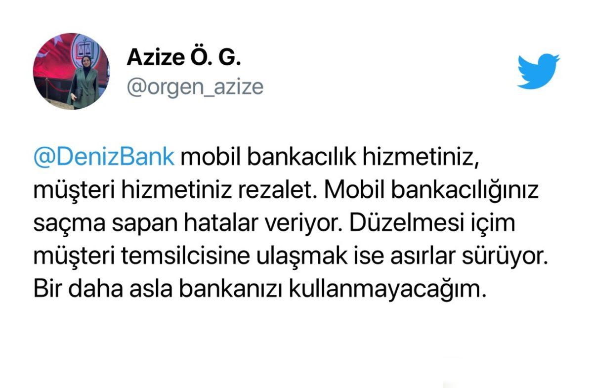 Denizbank’ın Mobil Uygulamasına Erişim Sorunları Yaşanıyor