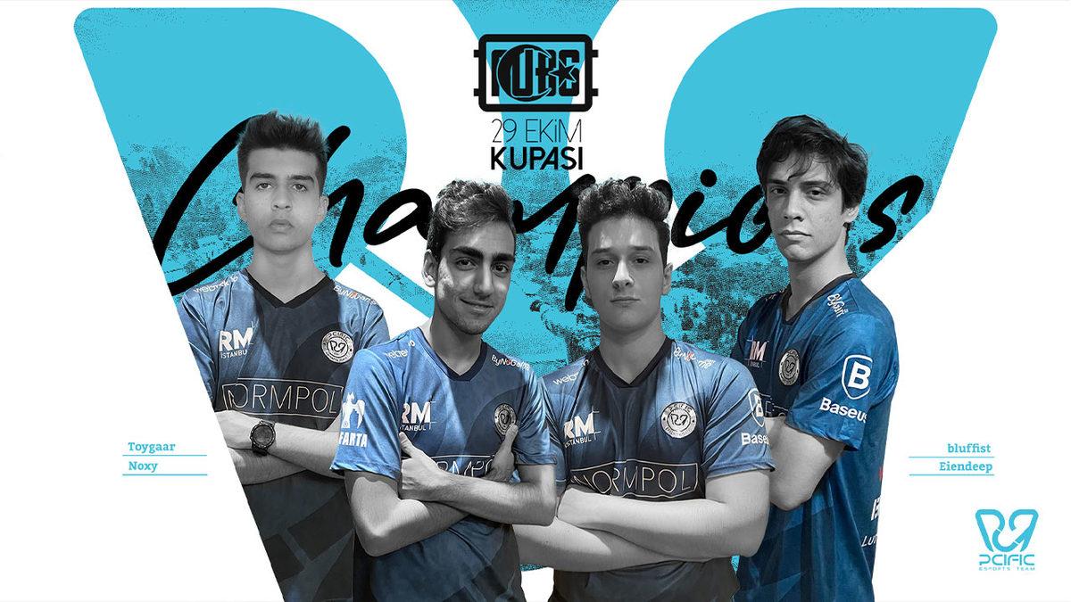 PUBG’nin 29 Ekim Kupası’nın Kazananı Pcific Esports Oldu