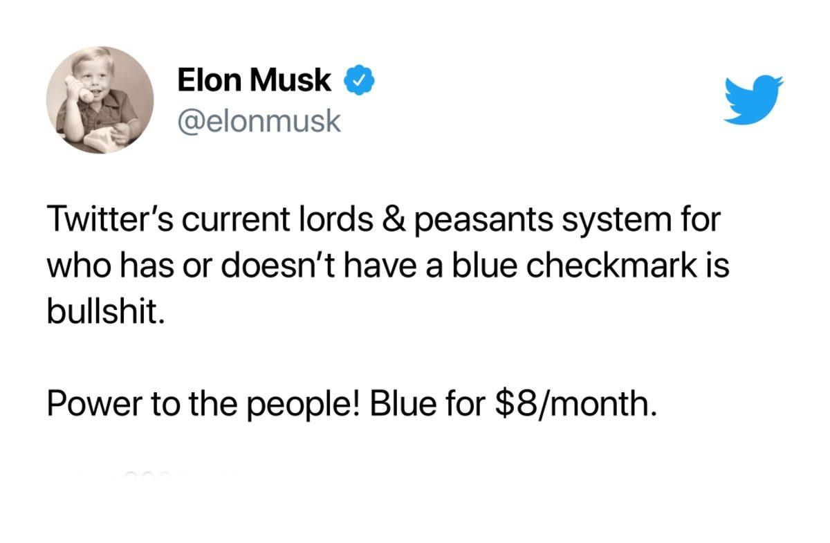 Elon Musk’ın, Twitter’da İsteyen Herkesin Mavi Tik Almasını Sağlayacak Planı Belli Oldu: Abonelik Fiyatını da Açıkladı