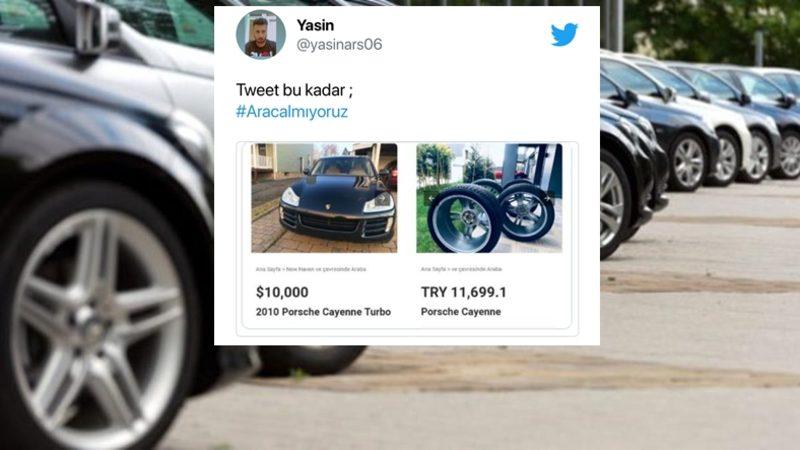 Yükselen Araba Fiyatlarına Verilen #AraçAlmıyoruz Tepkisi Sosyal Medyanın Gündeminde