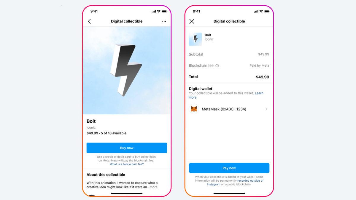 Instagram Pazaryerine Dönüşüyor: NFT Oluşturulup, Satılabilecek!