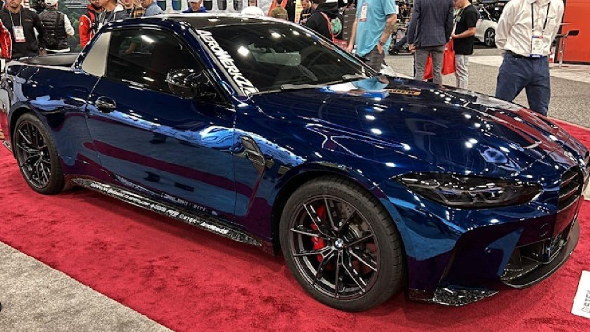 BMW’nin Sevilen Otomobili M4, Kamyonet Olarak Yeniden Tasarlandı!