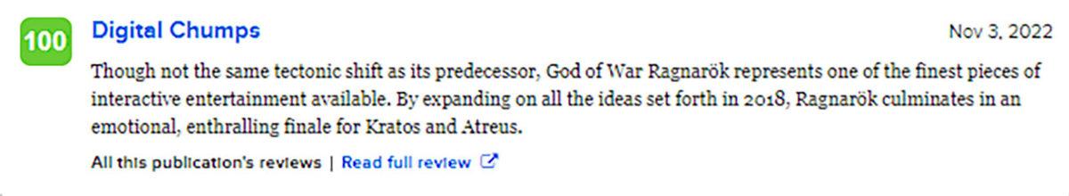 God of War Ragnarök Bugün Çıkıyor: İşte Oyuna Gelen İlk Yorumlar