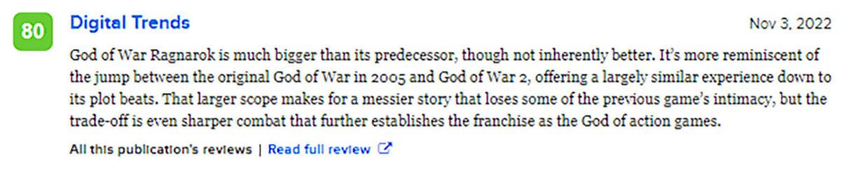 God of War Ragnarök Bugün Çıkıyor: İşte Oyuna Gelen İlk Yorumlar