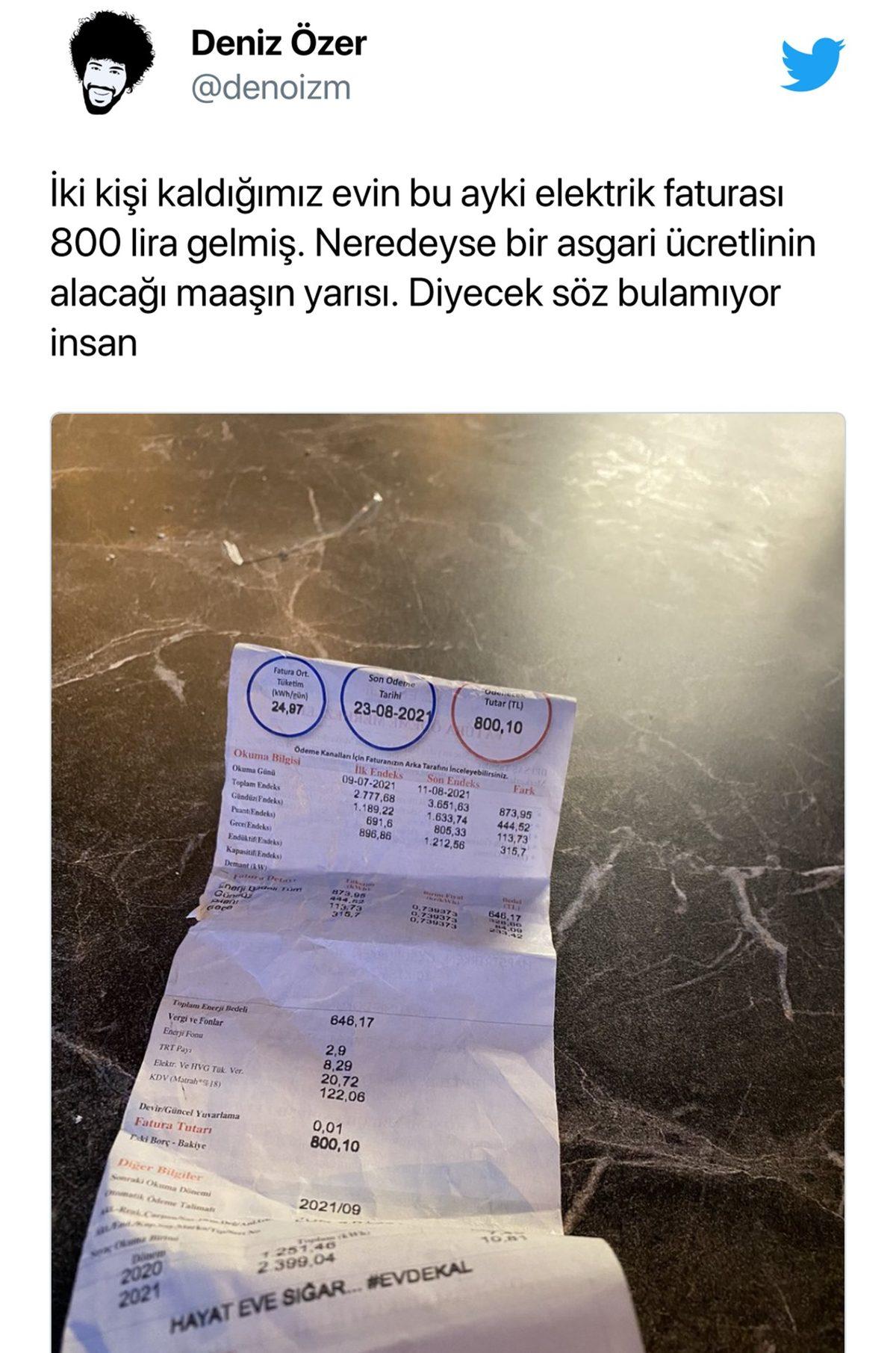 Termik Santralden Hisse mi Aldık? Rekor Kıran Elektrik Faturaları Sosyal Medyanın Gündeminde