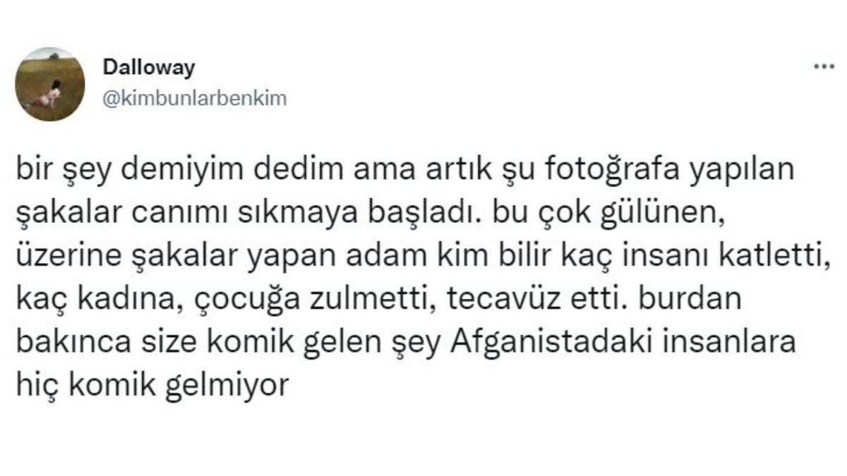 Twitter’da Taliban Üyesinin Fotoğrafı Üzerinden Yapılan Mizah Tepki Topluyor