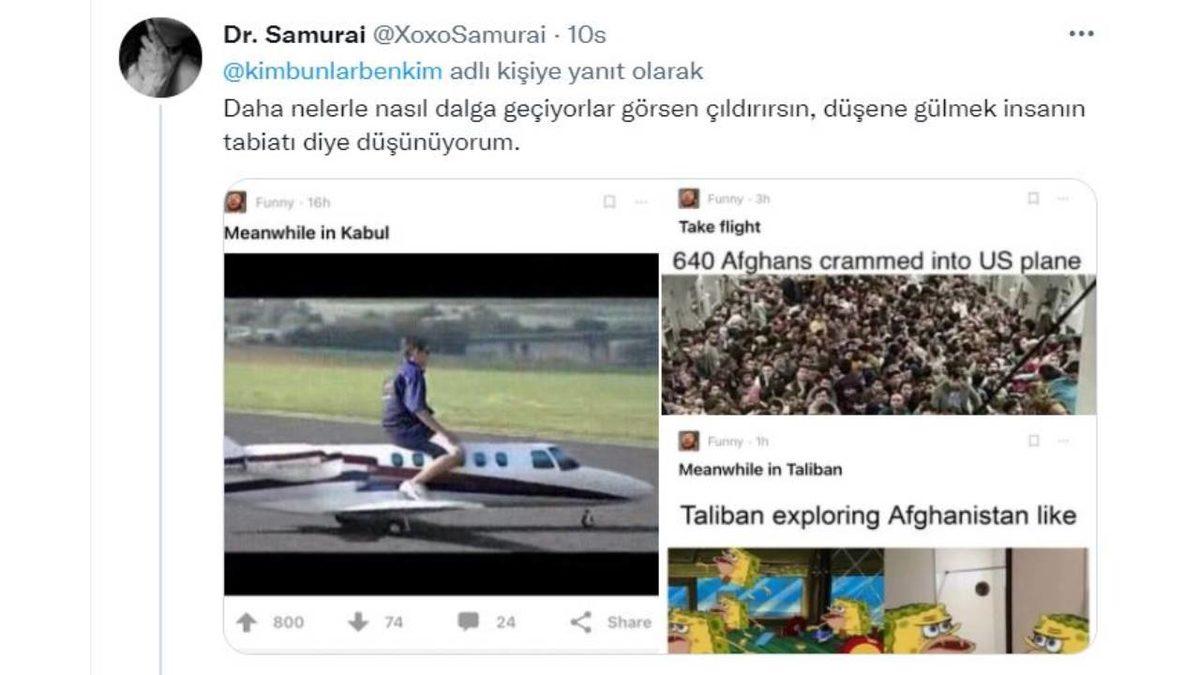 Twitter’da Taliban Üyesinin Fotoğrafı Üzerinden Yapılan Mizah Tepki Topluyor